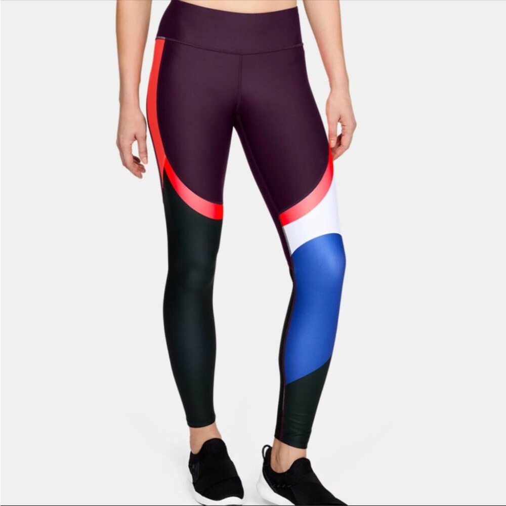 Under Armour Heatgear Marron vanish leggings tights - Picture 3 of 8